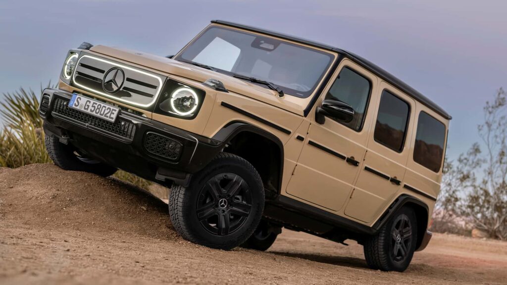 Серийный Mercedes G580 EQ получил 4 электромотора — photo 7