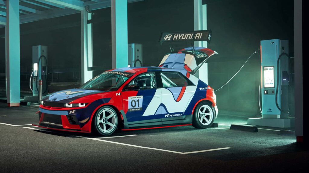 Hyundai Ioniq 5 N eN1 Cup як основа для кубкових перегонів — photo 5