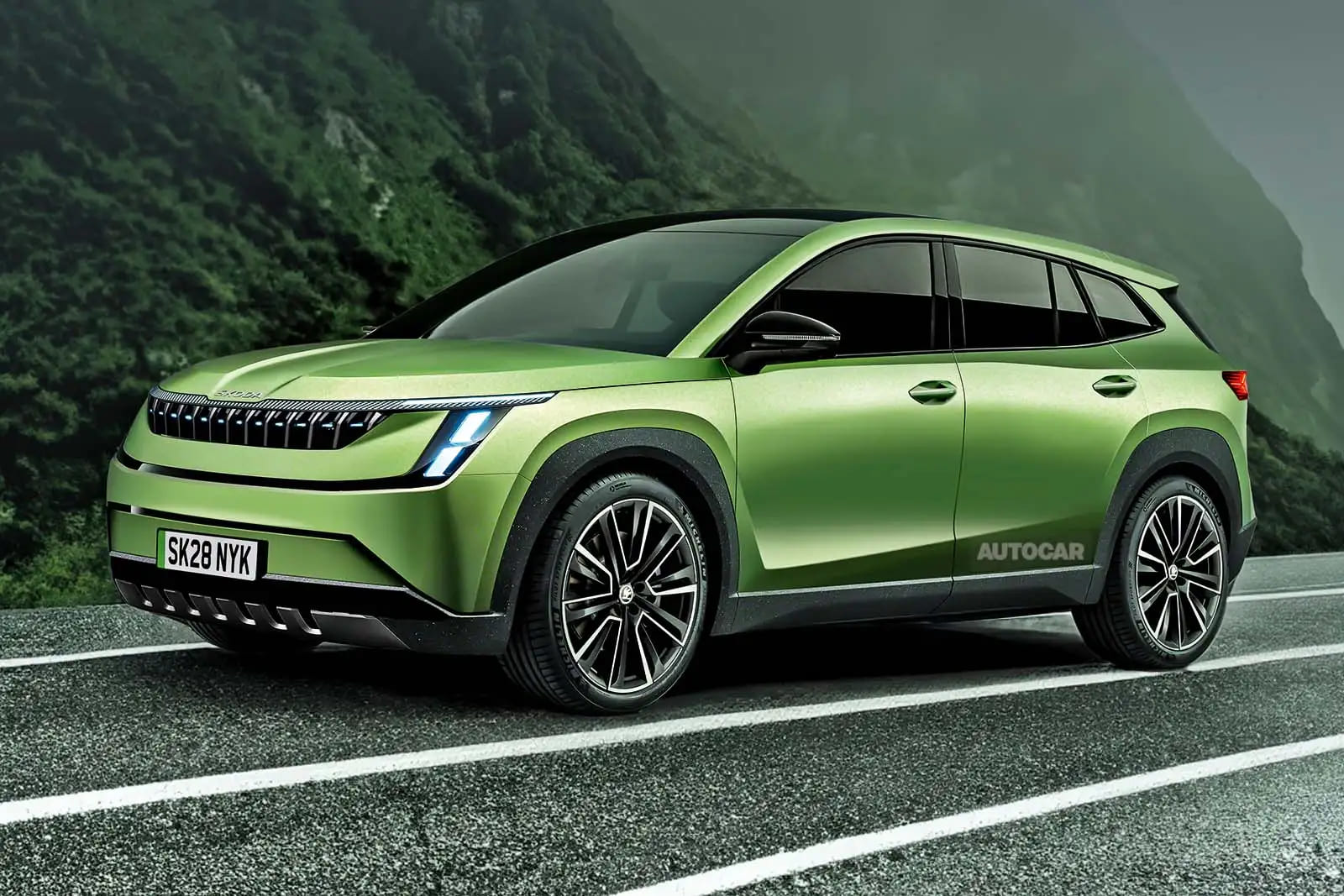 Оновлена Skoda Enyaq з’явиться в 2025 році — photo 9868