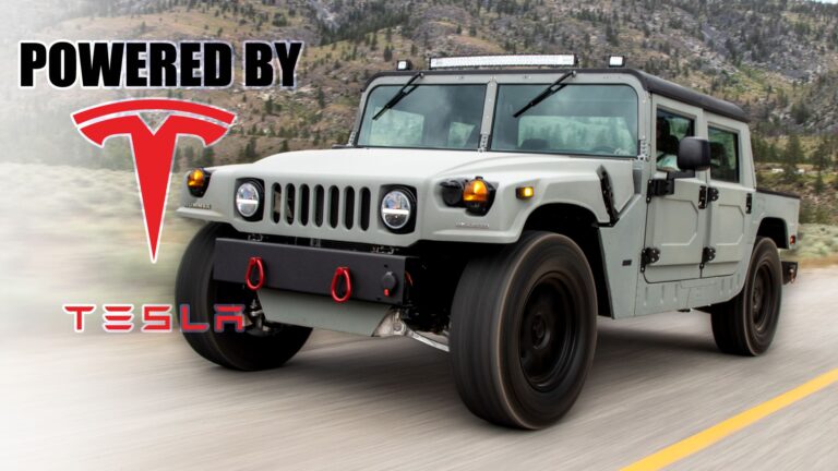 Hummer H1 перетворили на електромобіль — photo 11256