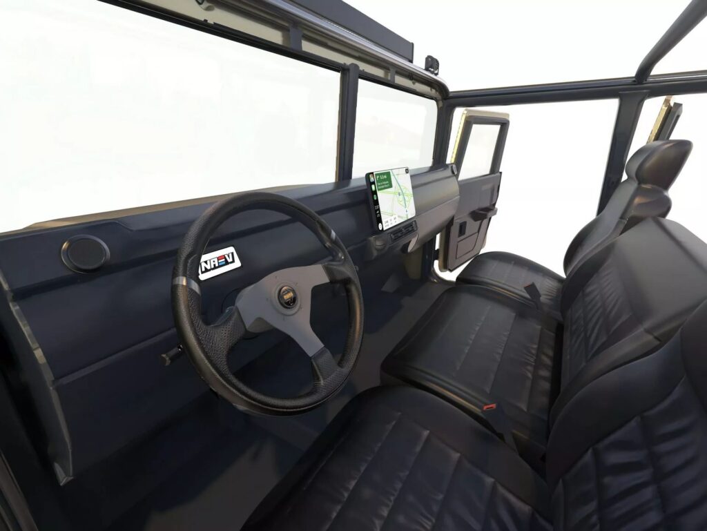 Hummer H1 превратили в электромобиль — photo 2