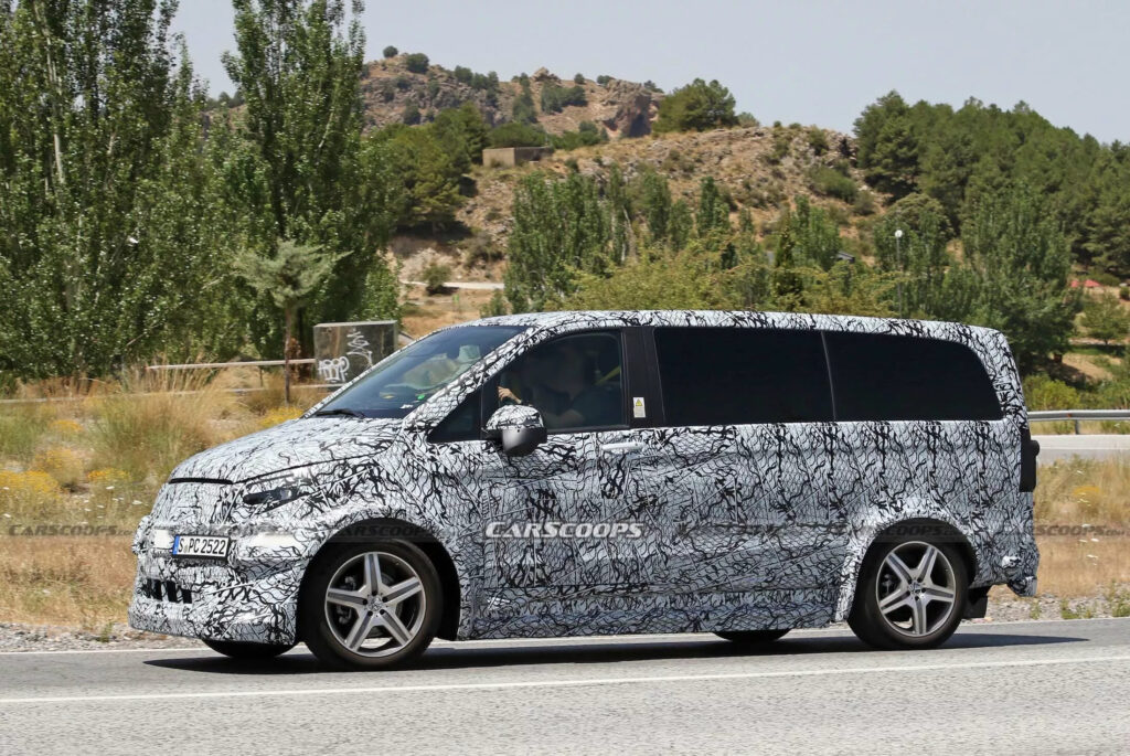 Следующий Mercedes V-Class станет роскошным электрическим минивэном — photo 2