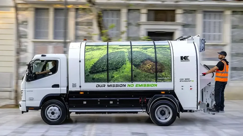 Mitsubishi Fuso випускає на дороги Греції 89 електричних сміттєвозів — photo 2