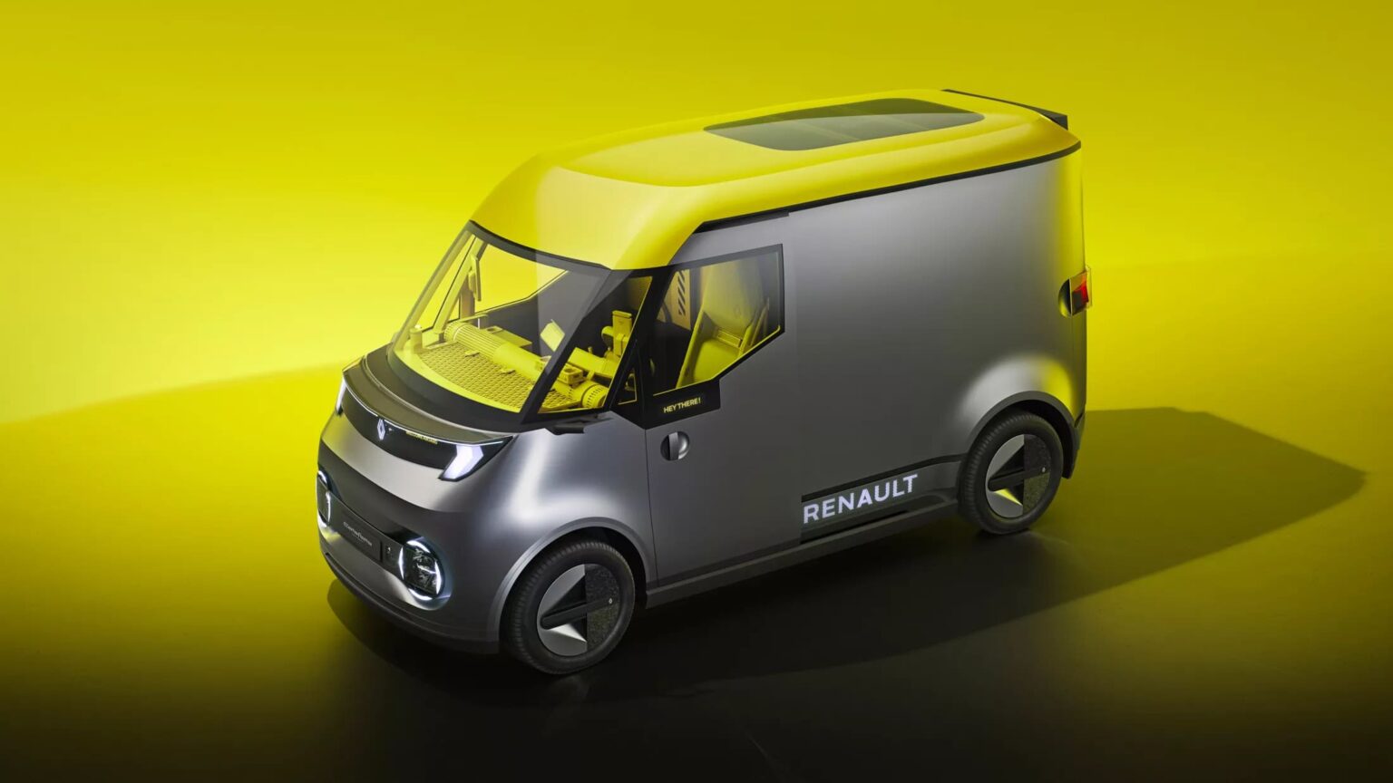 Renault Estafette Concept: электрофургон в ретро-стиле с современными решениями — photo 18382