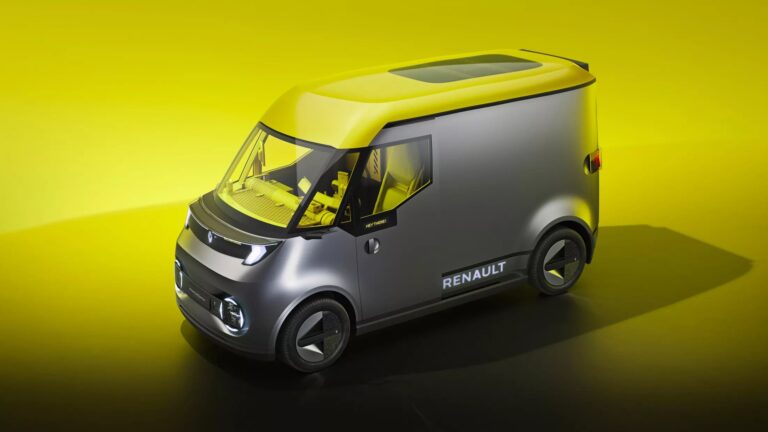 Renault Estafette Concept: электрофургон в ретро-стиле с современными решениями — photo 18382