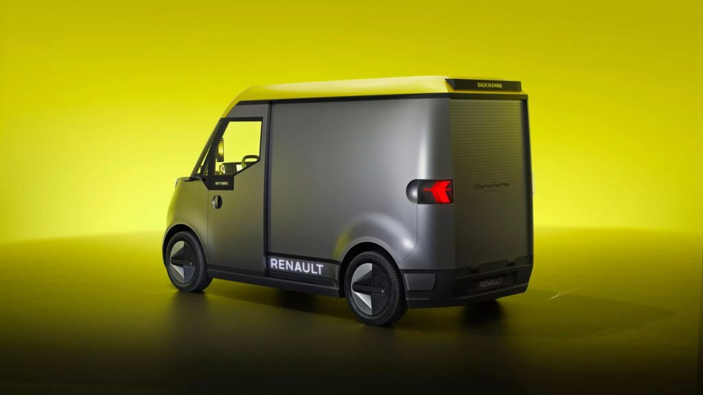 Renault Estafette Concept: электрофургон в ретро-стиле с современными решениями — photo 7