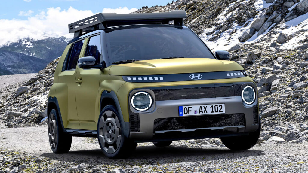 Hyundai Inster Cross: компактный электромобиль для приключений — photo 2