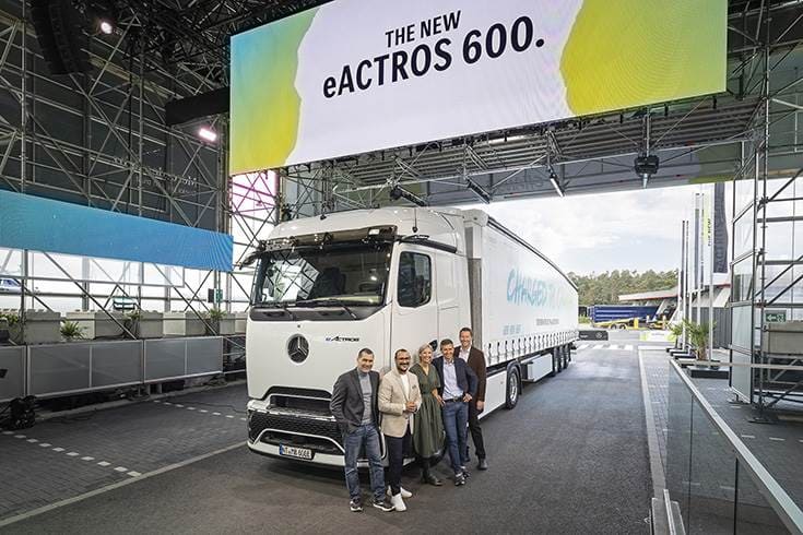 Электрический Mercedes-Benz eActros 600 стал лучшим грузовиком 2025 года! — photo 4