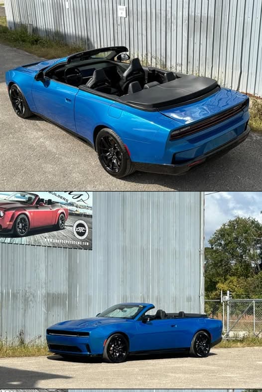 Електричний кабріолет Dodge Charger Daytona з’явиться наступного року — photo 4