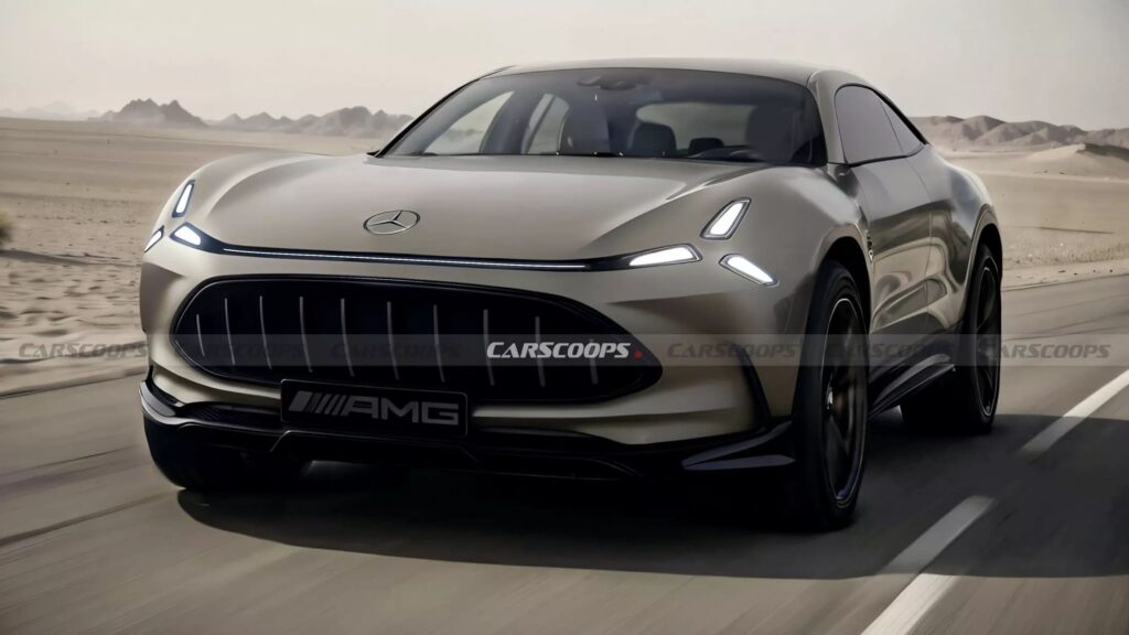 Перший погляд на 1000-сильний електричний позашляховик Mercedes-AMG — photo 3