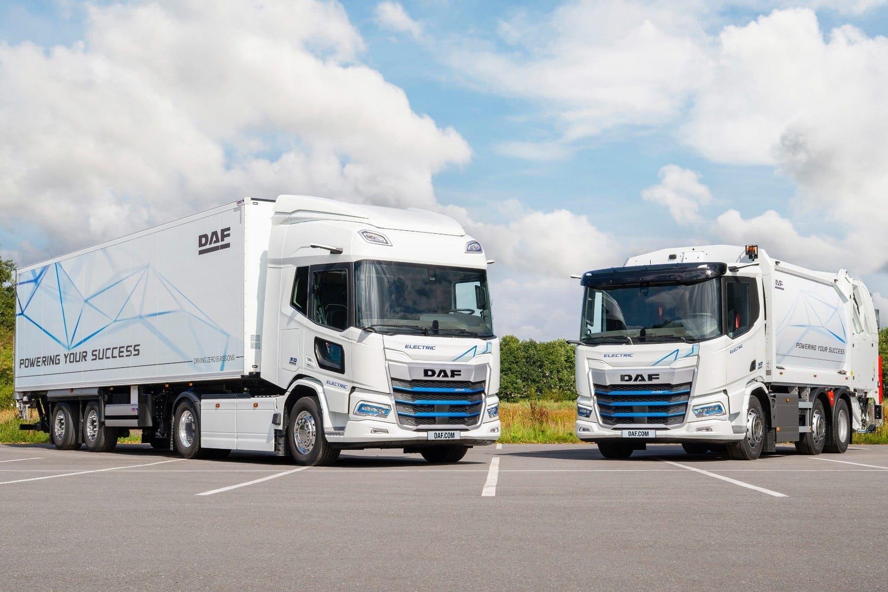 DAF XD та XF Electric отримали титул «Міжнародна вантажівка року