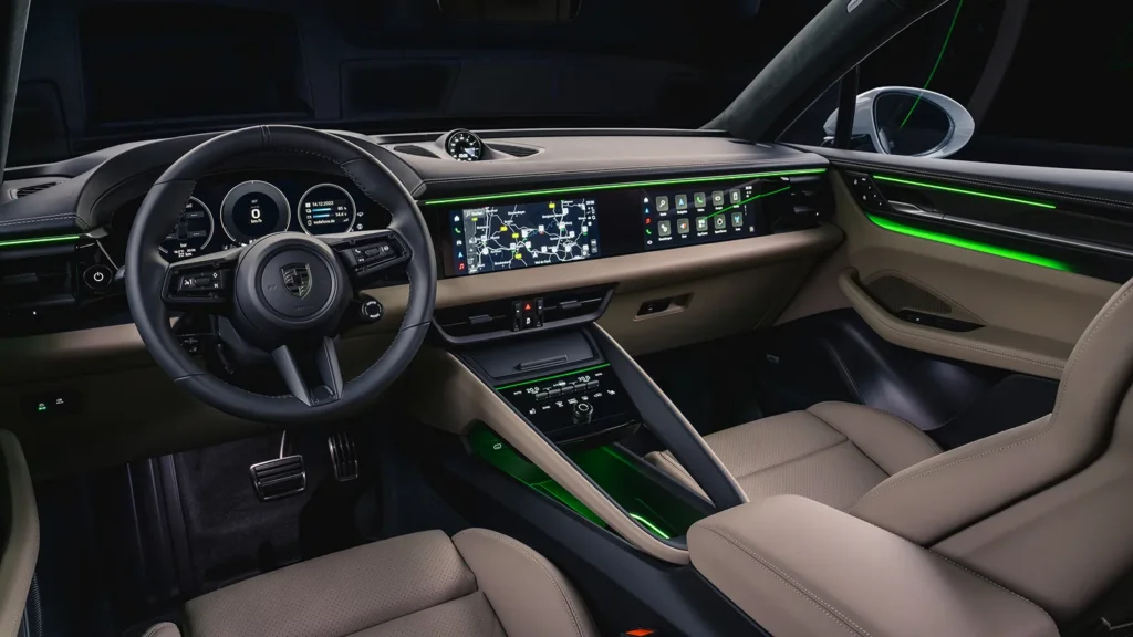 Чем впечатляет Porsche Macan EV? — photo 6