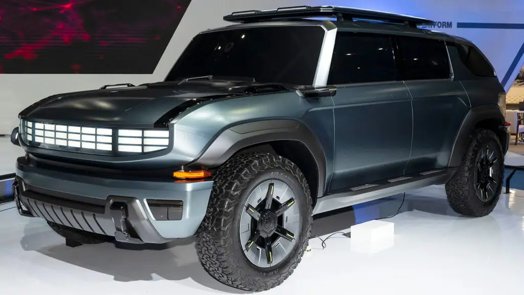 Пікап KGM О100 4×4 EV піде в серію в 2025 році — photo 3