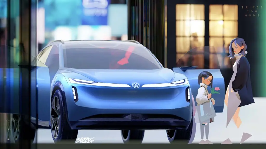 Volkswagen ID.Code Concept знає, що ви наближаєтесь — photo 2
