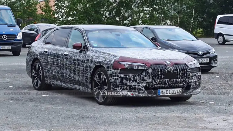 Оновлений BMW i7 M70 помітили на випробуваннях — photo 10827