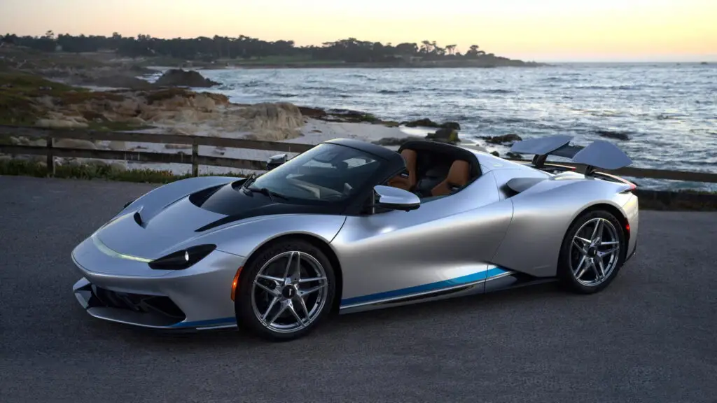 Уникальный электрический гиперкар Pininfarina Battista Targamerica потерял крышу — photo 2