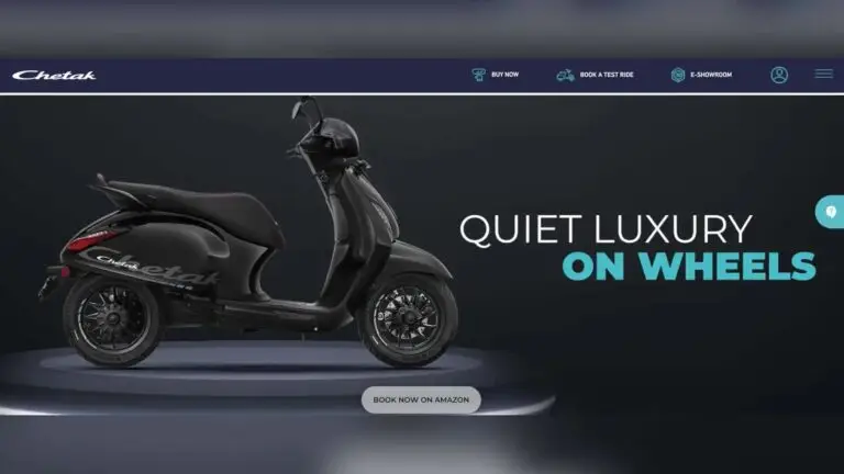 Електричний скутер Bajaj доступний тільки на Amazon — photo 14991