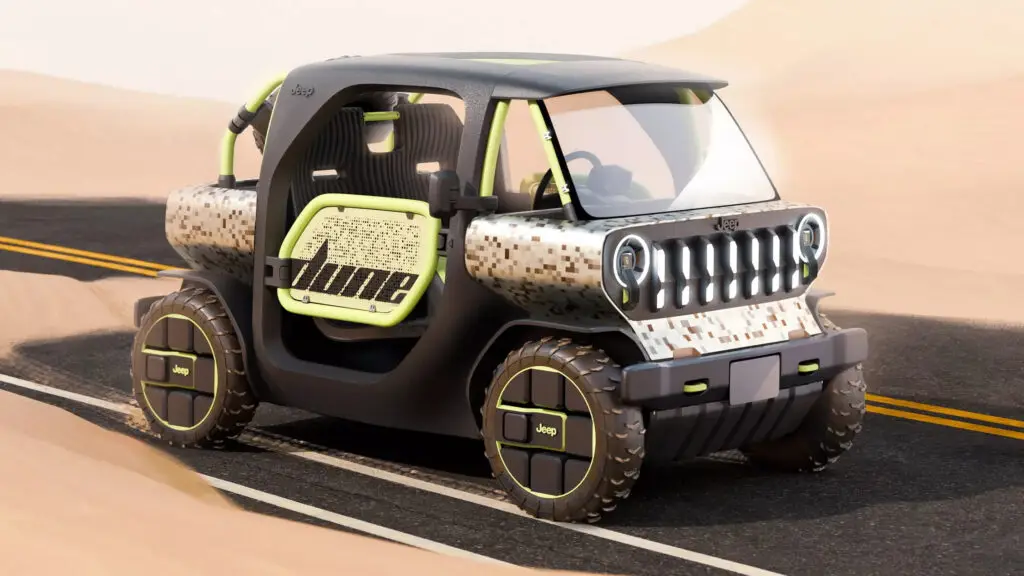 Крихітний концепт Jeep Dune хоче підкорити місто — photo 7