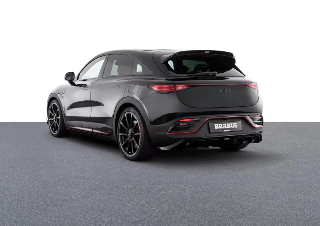 Появился заряженный электрокроссовер Smart #3 Brabus — photo 4