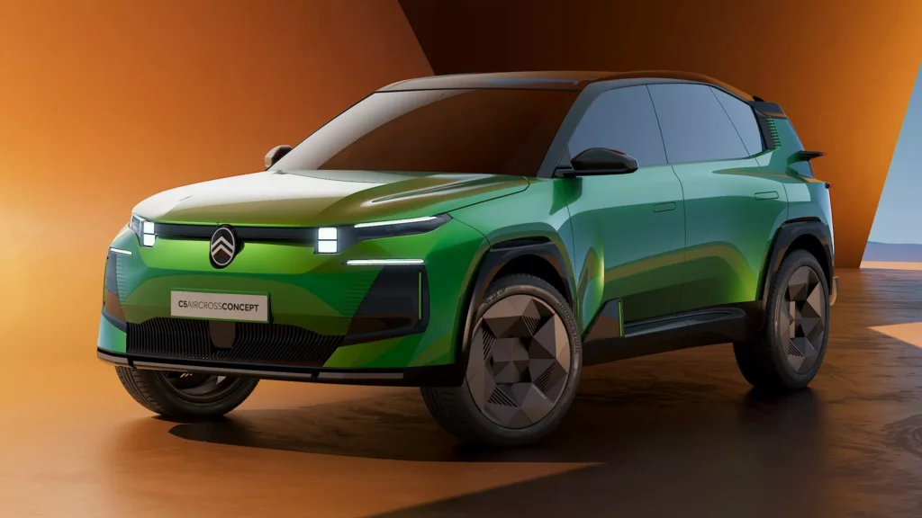 Новый электрический Citroen C5 Aircross будет выглядеть как концепт-кар — photo 5 Новый электрический Citroen C5 Aircross будет выглядеть как концепт-кар — photo 5