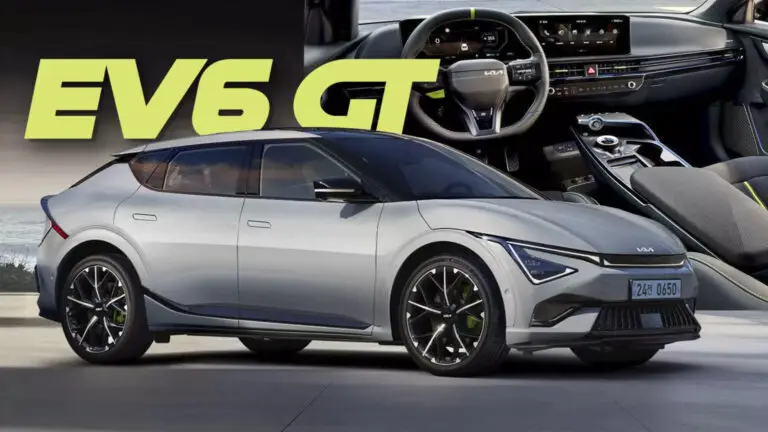 Kia презентовала обновленный спортивный кроссовер EV6 GT — photo 23789