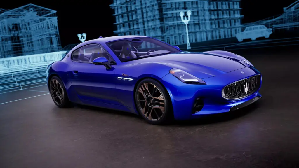 На честь 110-річчя Maserati випустила обмежену серію електричного купе GranTurismo 110 Anniversario — photo 6