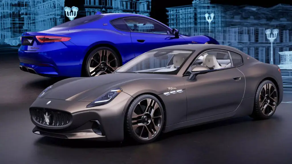 На честь 110-річчя Maserati випустила обмежену серію електричного купе GranTurismo 110 Anniversario — photo 11