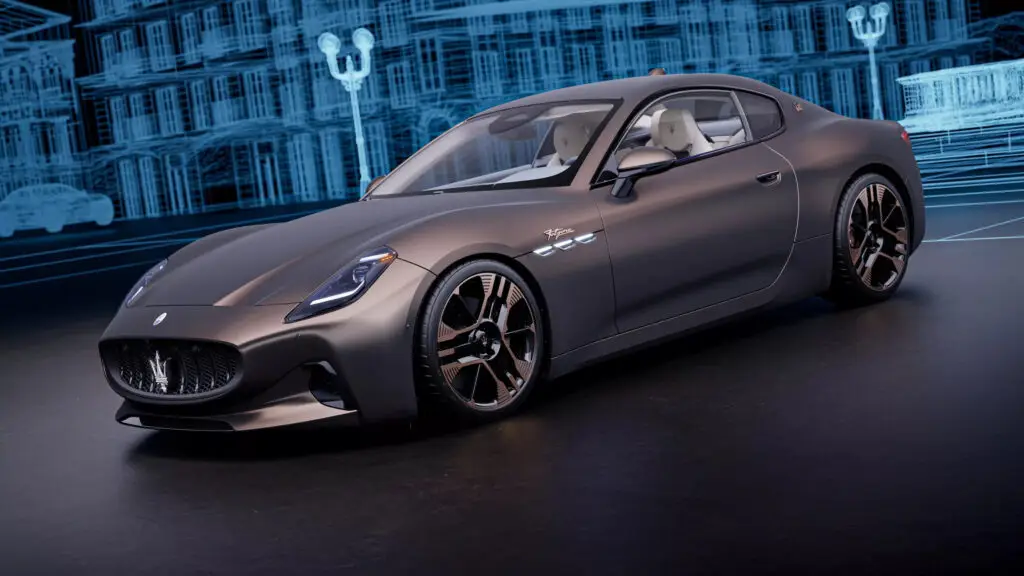 На честь 110-річчя Maserati випустила обмежену серію електричного купе GranTurismo 110 Anniversario — photo 2