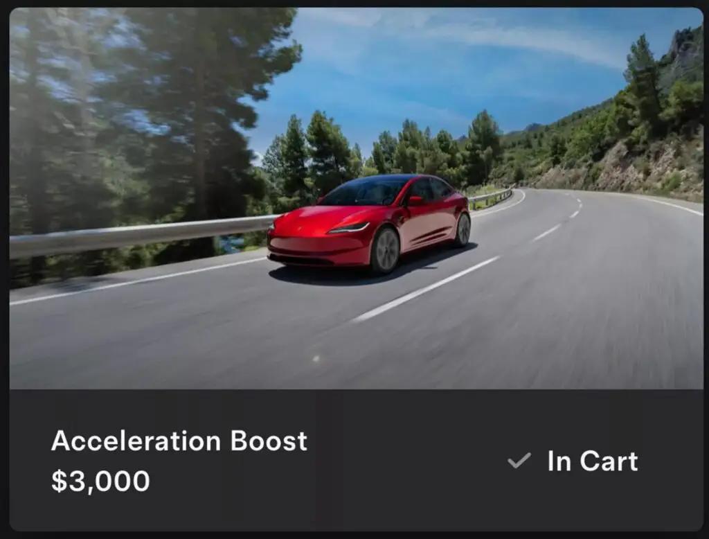 Tesla Model 3 станет быстрее — за дополнительную плату — photo 2