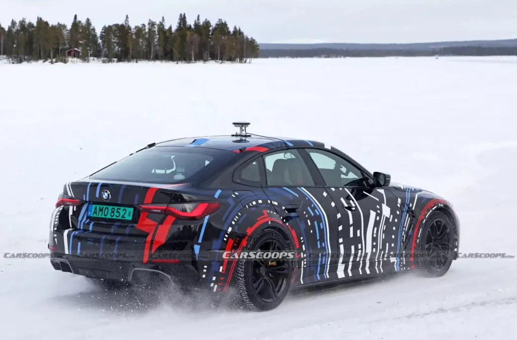 BMW M випробовує електричну трансмісію з чотирма моторами — photo 4