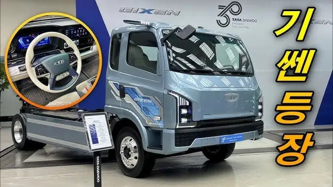 Новый электрогрузовик Daewoo Gixen появится в следующем году — photo 2