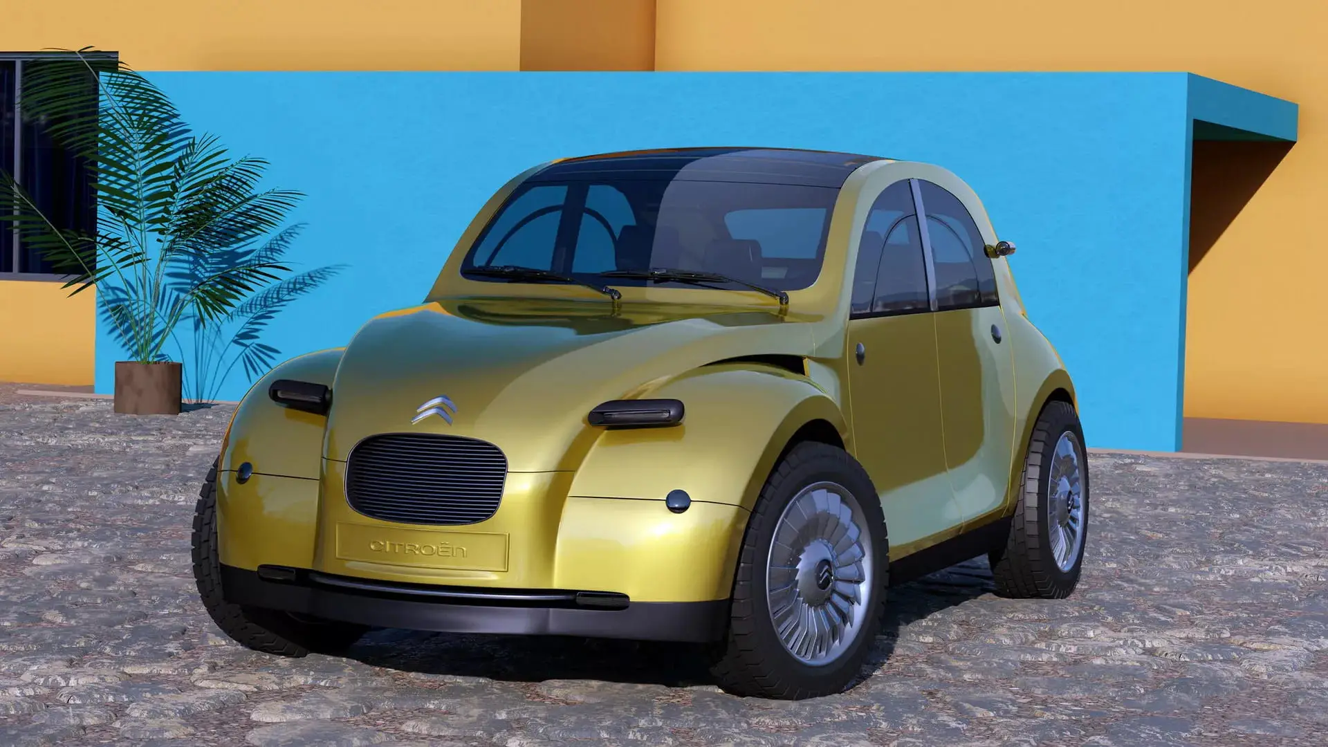 Citroën 2CV вернется в электрическом исполнении — photo 28089