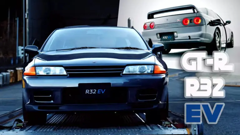 Японцы показали, как электрифицировали легендарный Nissan R32 — photo 27259 Японцы показали, как электрифицировали легендарный Nissan R32 — photo 27259