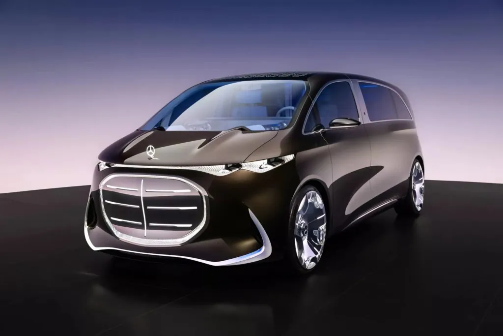 Mercedes представив концепт електричного мінівена Vision V — photo 2
