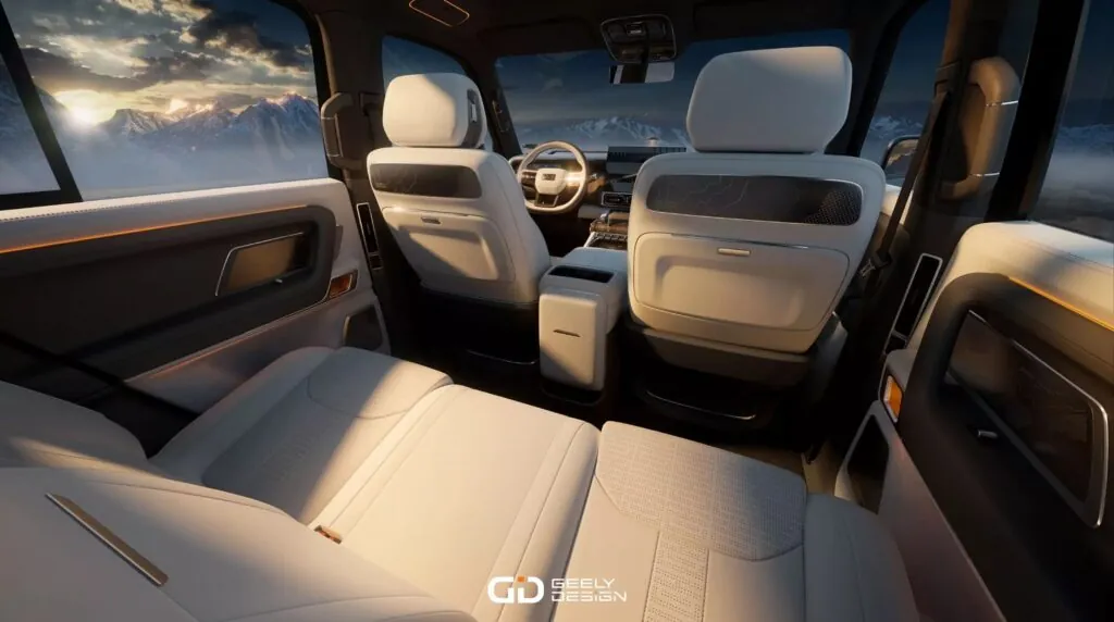 Geely представил Galaxy Battleship – электрический внедорожник, который умеет плавать — photo 6
