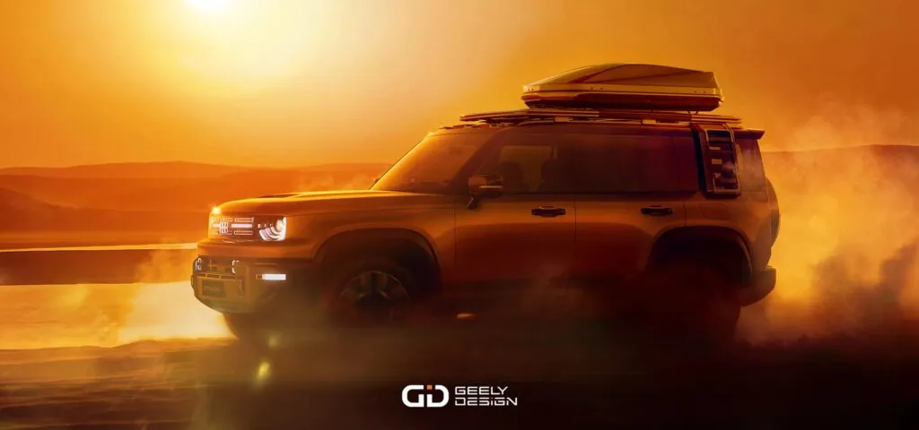 Geely представил Galaxy Battleship – электрический внедорожник, который умеет плавать — photo 3