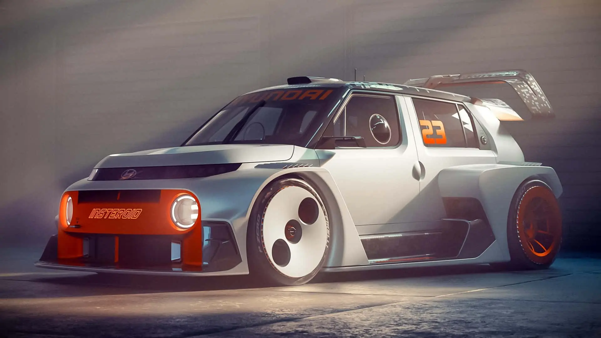 Hyundai представил электрический концепт Insteroid – привет раллийной Group B! — photo 36089
