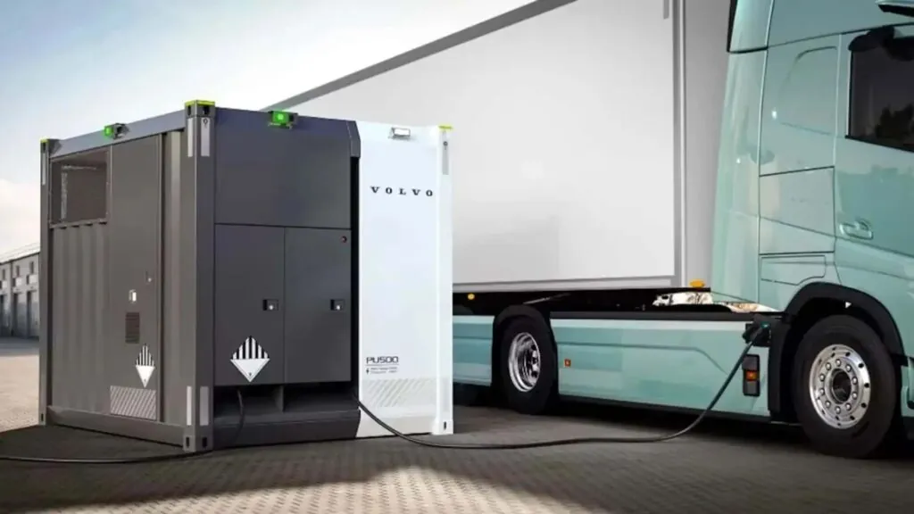 Volvo представила мобільну електростанцію PU500, яка може заряджати до 20 електромобілів на день — photo 3