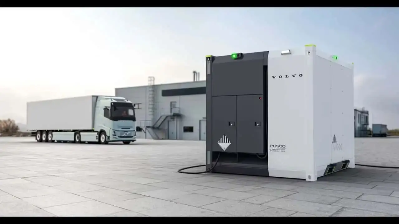 Volvo представила мобильную электростанцию PU500, которая может заряжать до 20 электромобилей в день — photo 37413