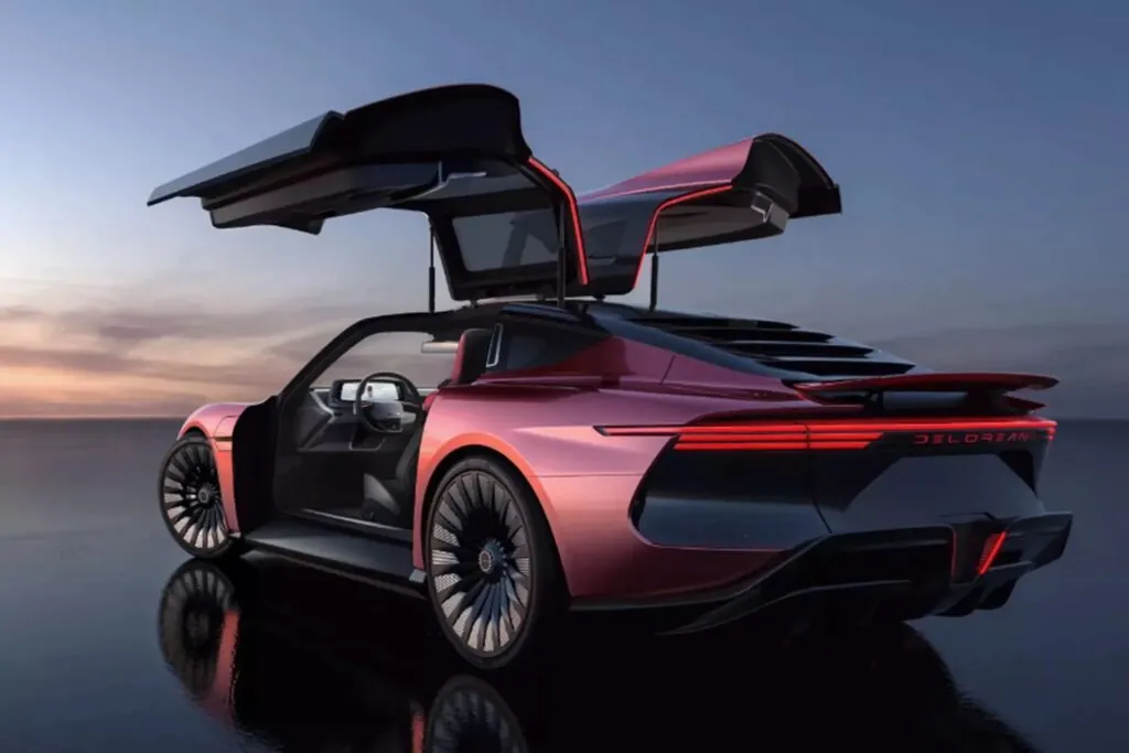 Новая компания DeLorean планирует выпустить электрический спорткар Alpha5 — photo 6
