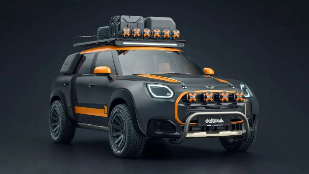 Електричний Mini Countryman перетворився на підкорювача пустель — photo 4