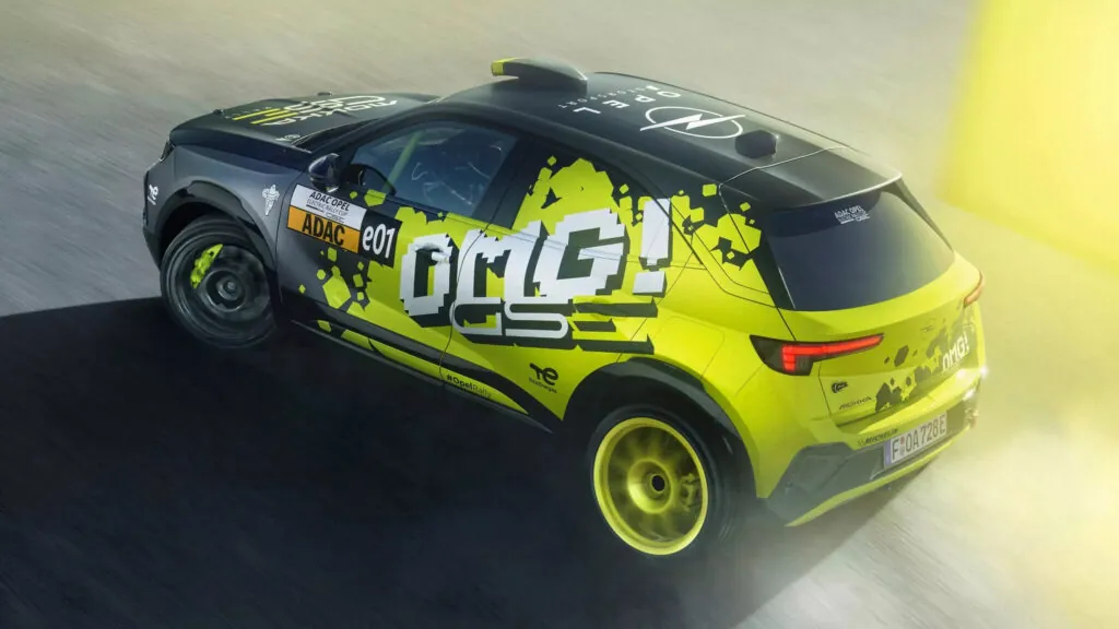 Opel представив електричний ралійний кросовер Mokka GSE Rally — photo 5