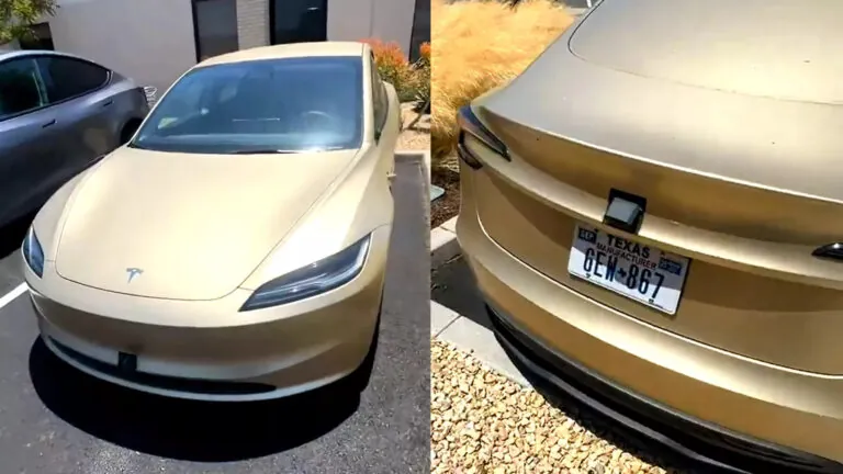 Навіщо Tesla встановила камери замість заднього вікна на цю Model 3? — photo 43425