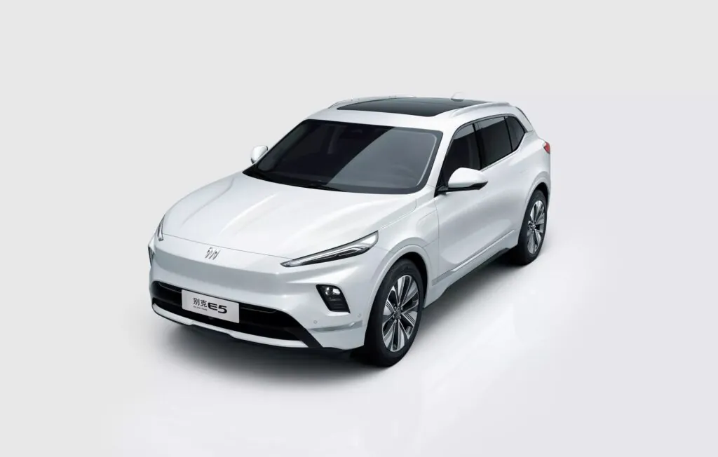 Buick представив оновлений електрокросовер Electra E5 для китайського ринку — photo 4
