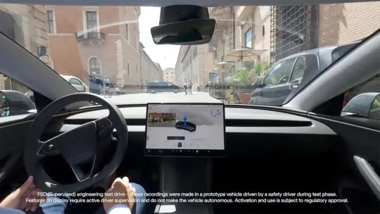 Tesla показала, как ее система FSD уверенно управляет автомобилем на улицах Парижа и Рима — photo 45284