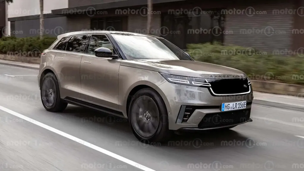 Новий Range Rover Velar перевтілюється в електричний фастбек — photo 2