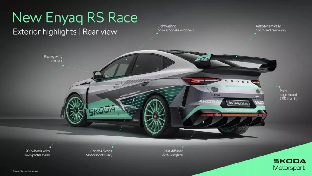 Skoda представила гоночний електричний концепт Enyaq RS Race — photo 4
