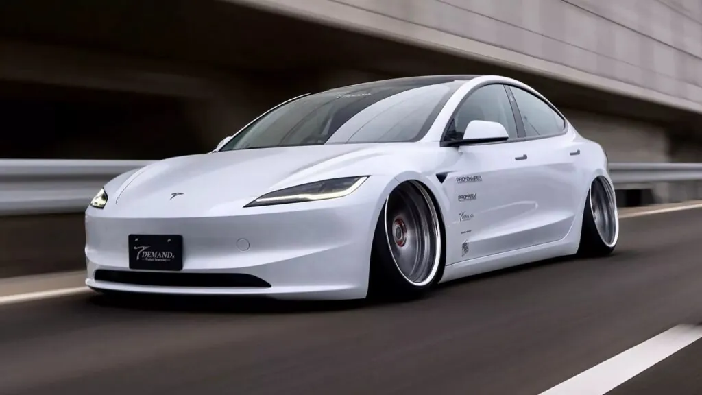 Японське тюнінг-ательє T-Demand представило екстремальні версії Tesla Model 3 та Model Y — photo 3