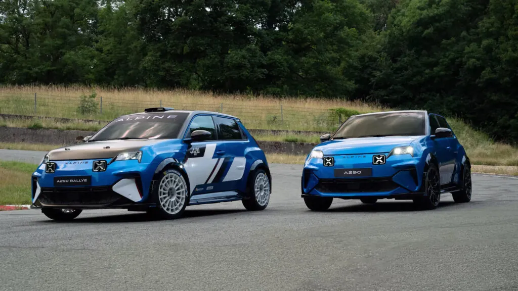 Alpine представила електричний A290 Rallye, створений для участі в ралі — photo 2