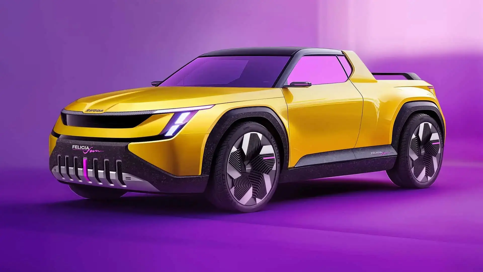 Skoda Felicia Fun возрождается как электрический концепт — photo 53771